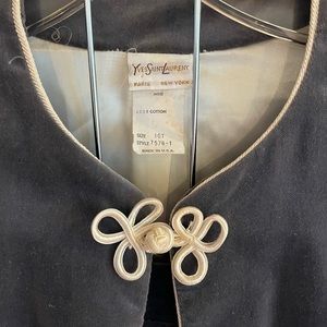 YSL vintage children’s jacket and skirt set - size 10 girls